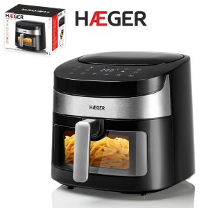 Produto 1 - Fritadeira haeger air ba. af-d80.008a a ar eletrica 8l 1800w