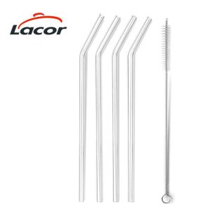 Palhinhas lacor 63133  4und 21,5cm + escova limpeza vidro