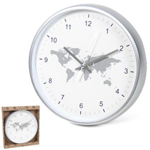 RELOGIO 633628 MUNDI PAREDE 30,5CM PLST